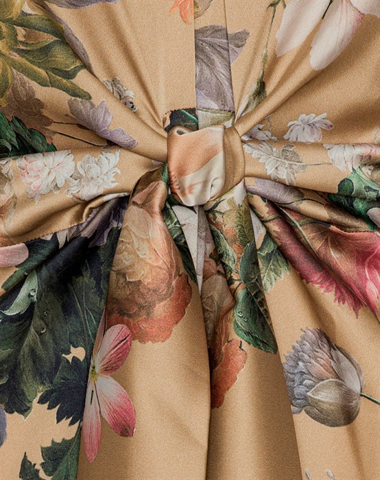 Faye Kjole - Taupe Bloom